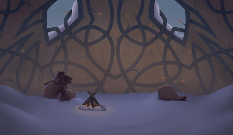 L&#39;Oeil d&#39;Odin (Pitch) - BG Paint